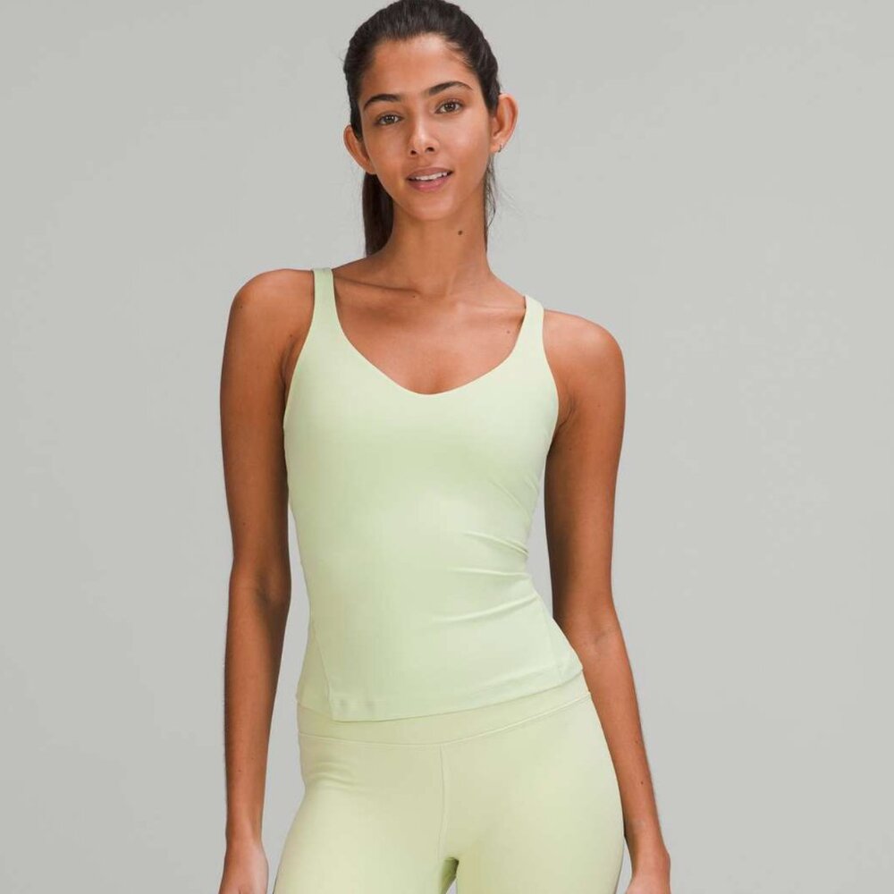 Lululemon Align Waist-Length Tank Top - Creamy Mint